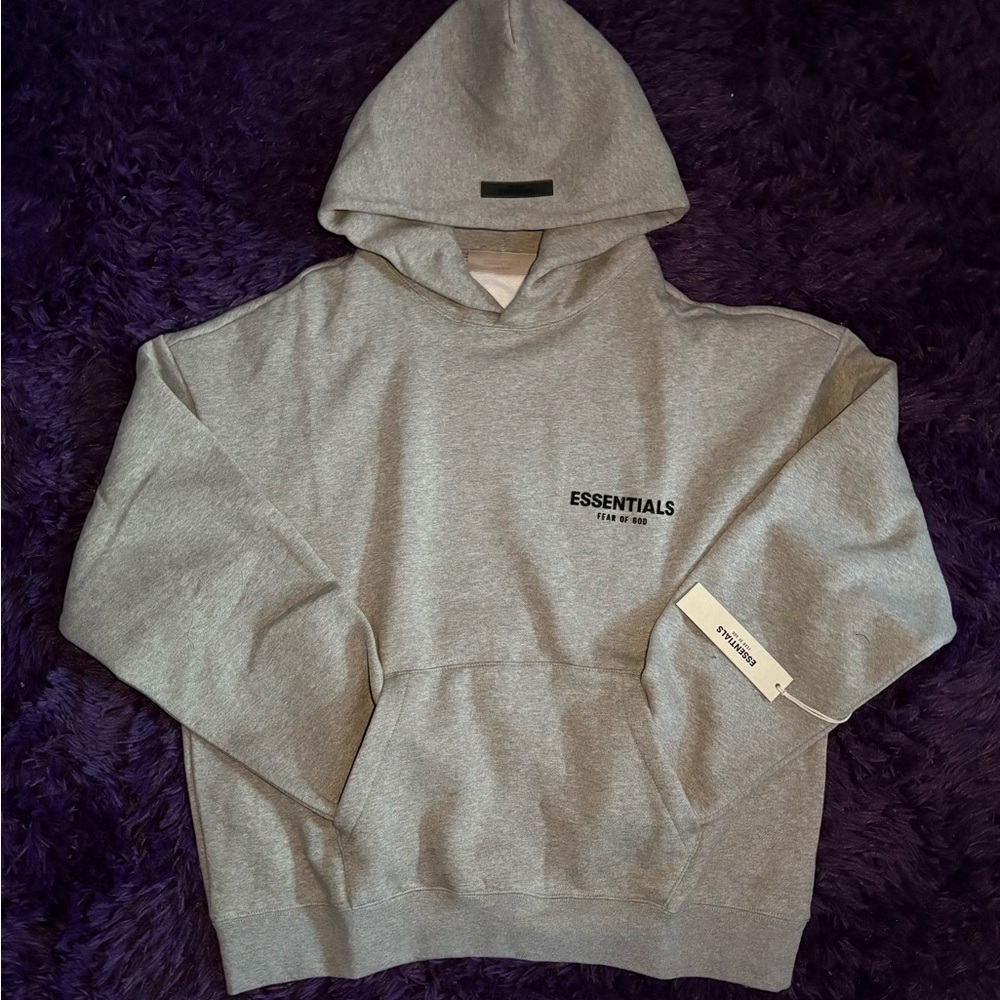 Gray Essentials Hoodie